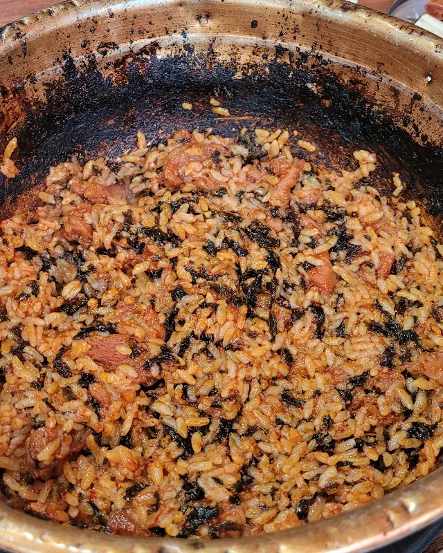 돼지갈비찜 속 고기