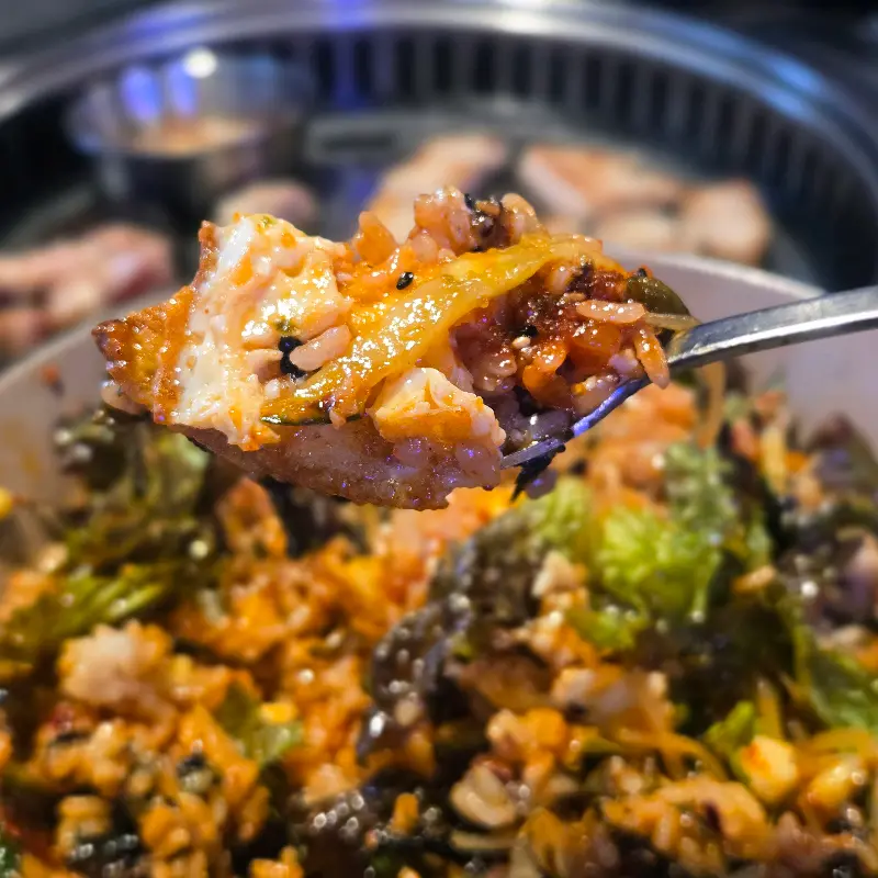 청어알 비빔밥 한 숟갈