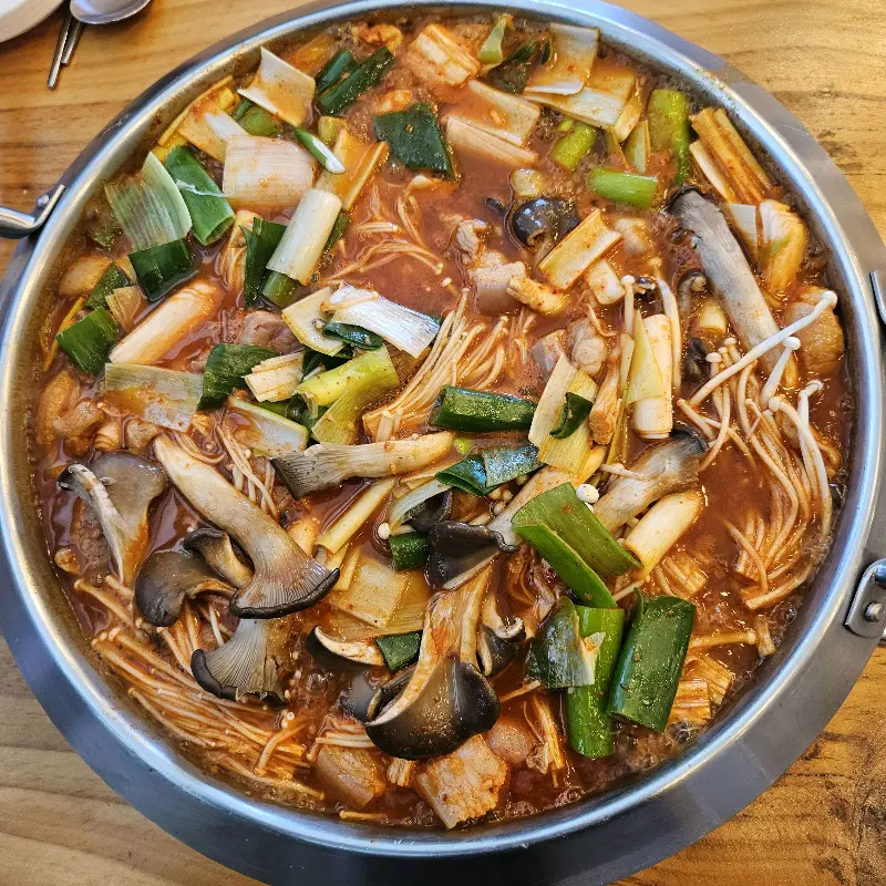 짜글이 근접 사진