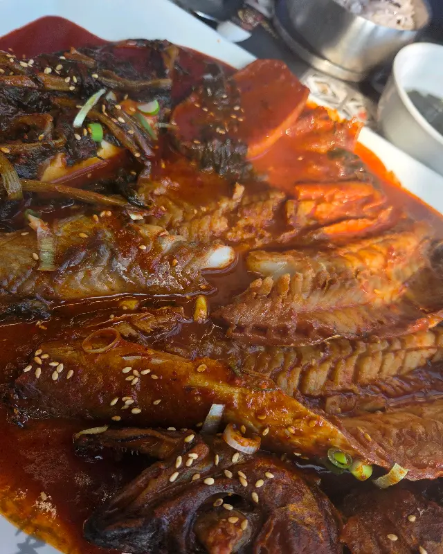 윤기 좔좔 코다리 조림