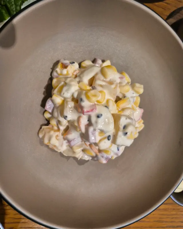 마요네즈 콘샐러드