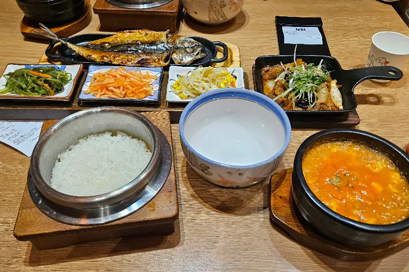 푸짐한 한 상 차림