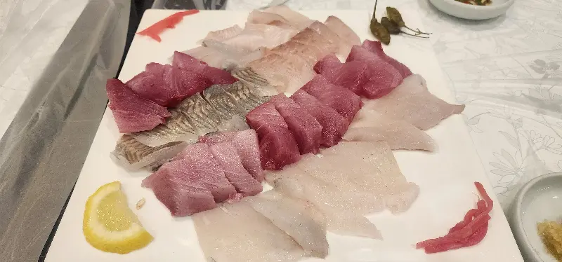 해산물 한 상 차림