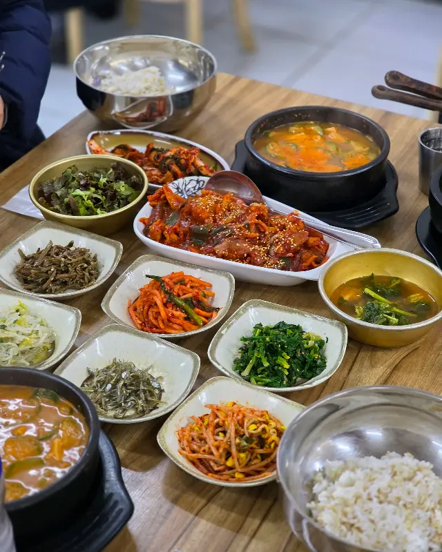 푸짐한 한 상 차림