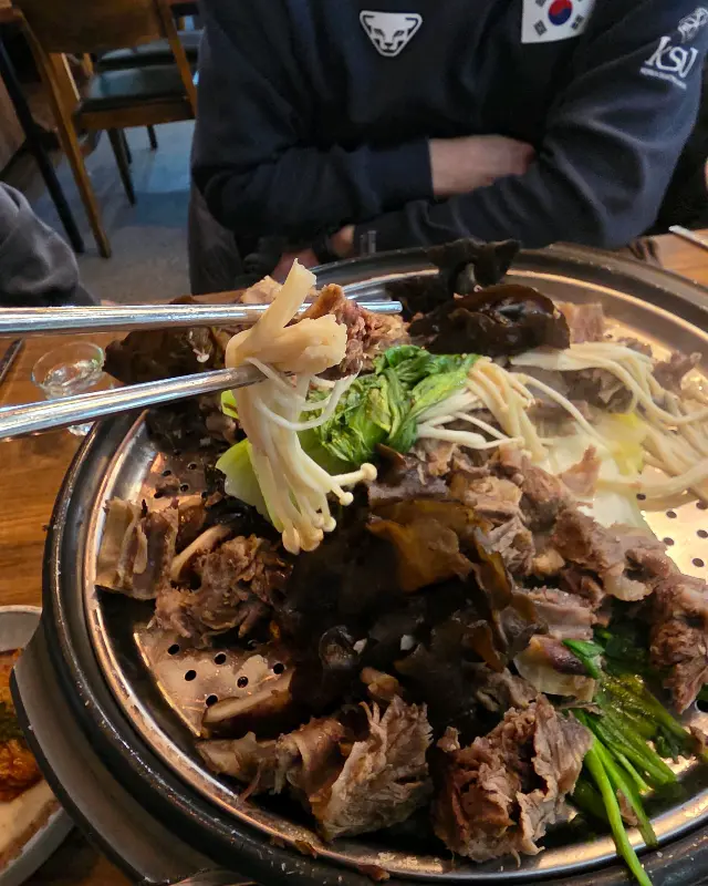 서당골 갈비수육