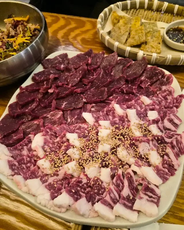 푸짐한 한 상 차림