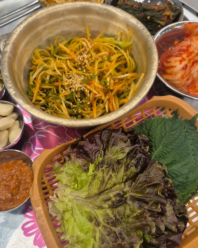 깔끔한 테이블 세팅