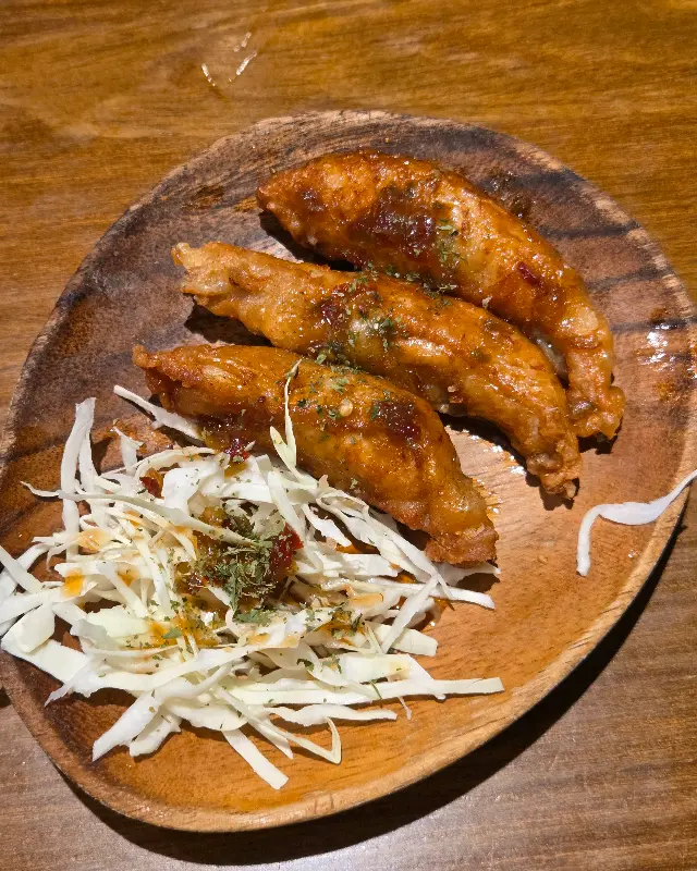 윤기가 흐르는 가라아게