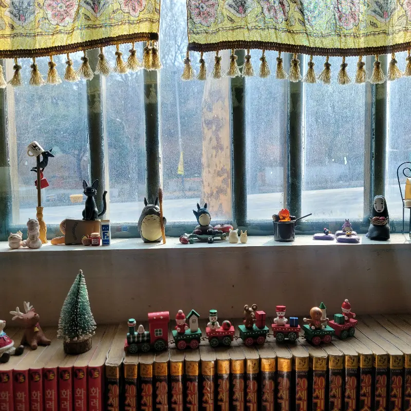 카레자유 창가 좌석