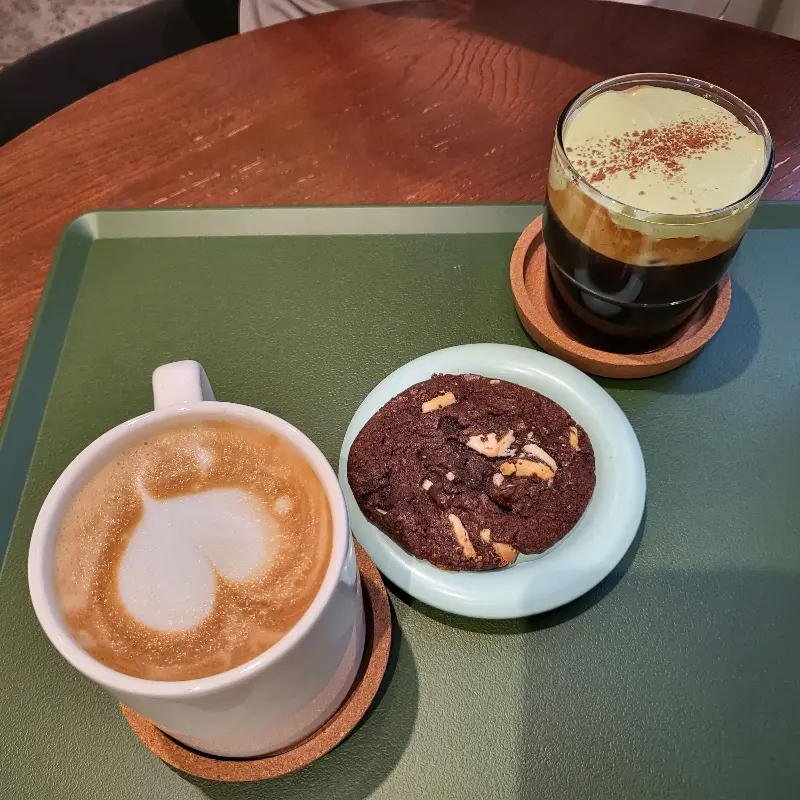 라떼와 초코쿠키