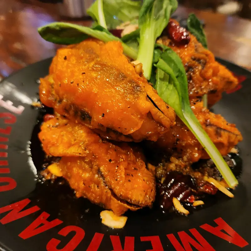 달콤함이 가득한 오렌지 치킨