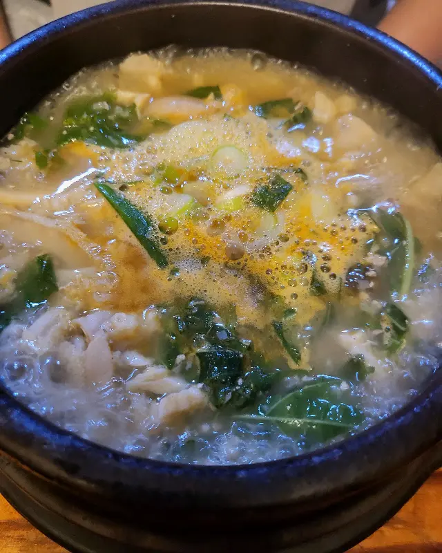 해장국의 모습