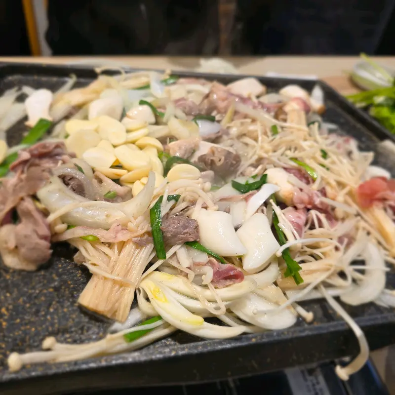 싱싱한 오리고기의 자태