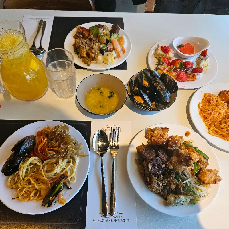 푸짐한 한 상 차림