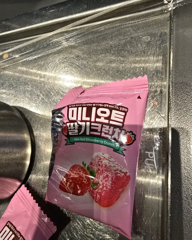 미니 오트 딸기 크런치