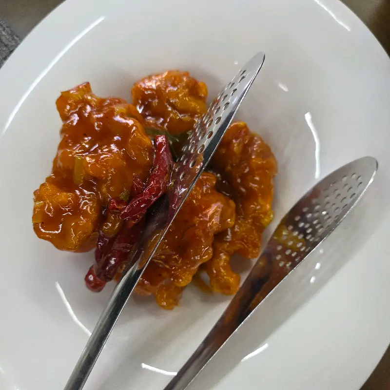 윤기가 흐르는 탕수육