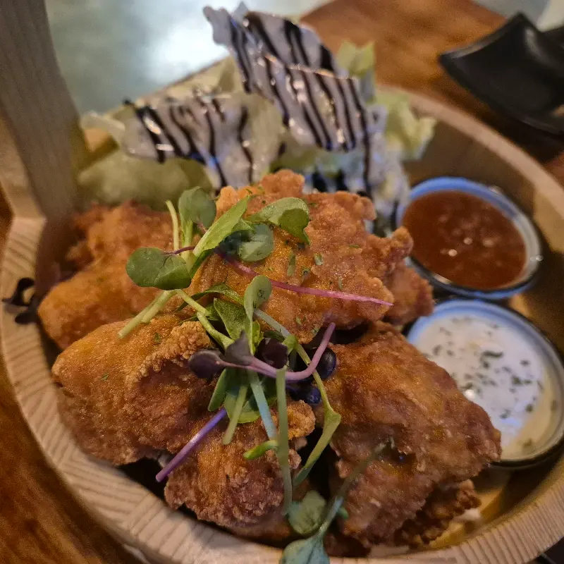 철길부산집의 닭튀김