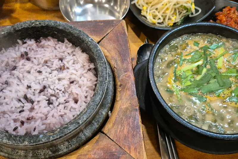돌솥밥과 추어탕