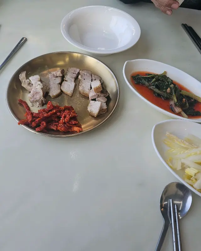 방태막국수 보쌈