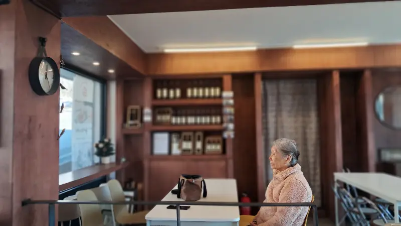 지리산버거 내부