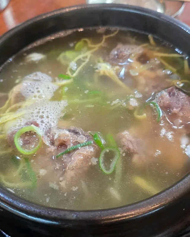 교동면옥 갈비탕