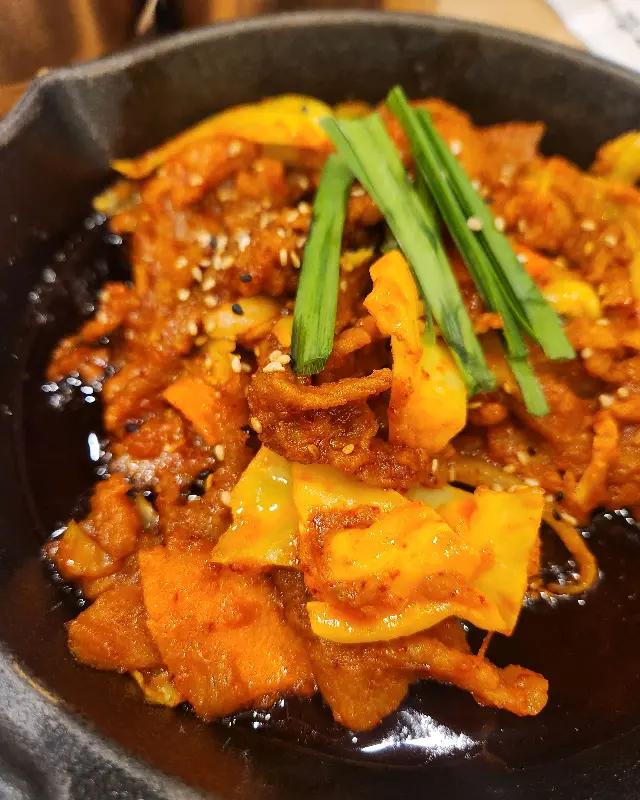 고등어 조림 근접샷