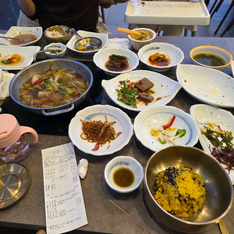 푸짐한 한 상 차림