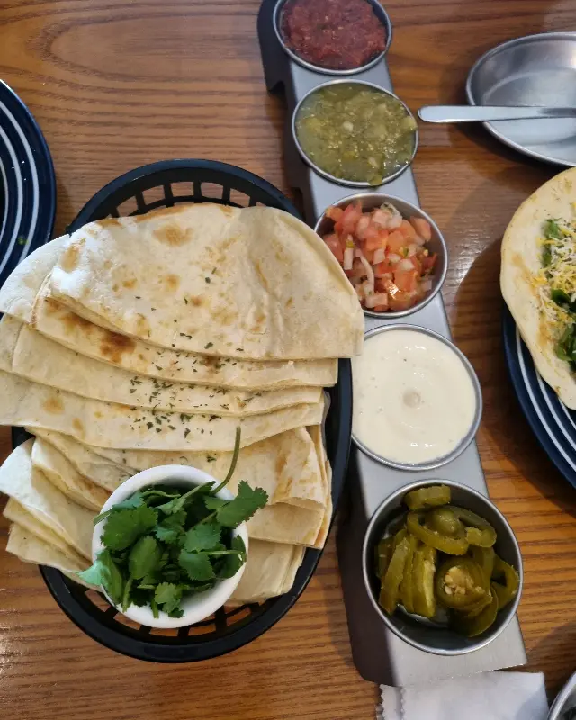 호세가 타코스의 또띠아와 소스