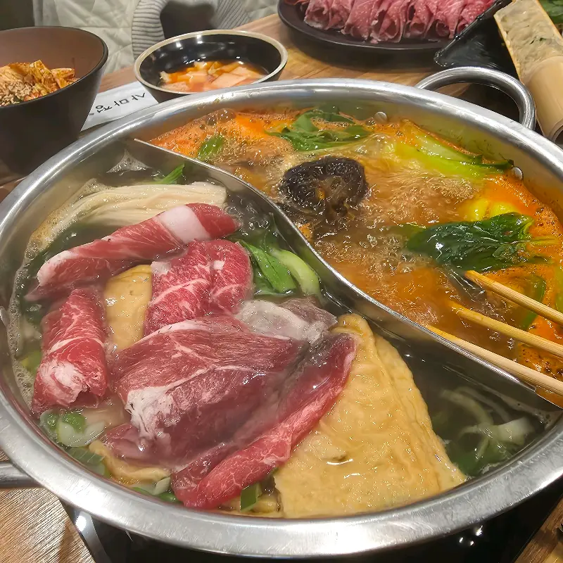 샤브샤브 냄비