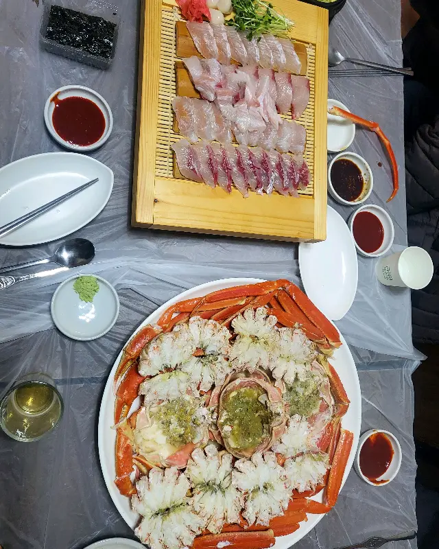 모듬회와 킹크랩