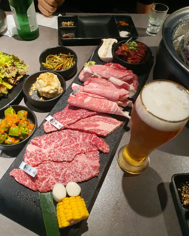 시원한 생맥주 한 잔