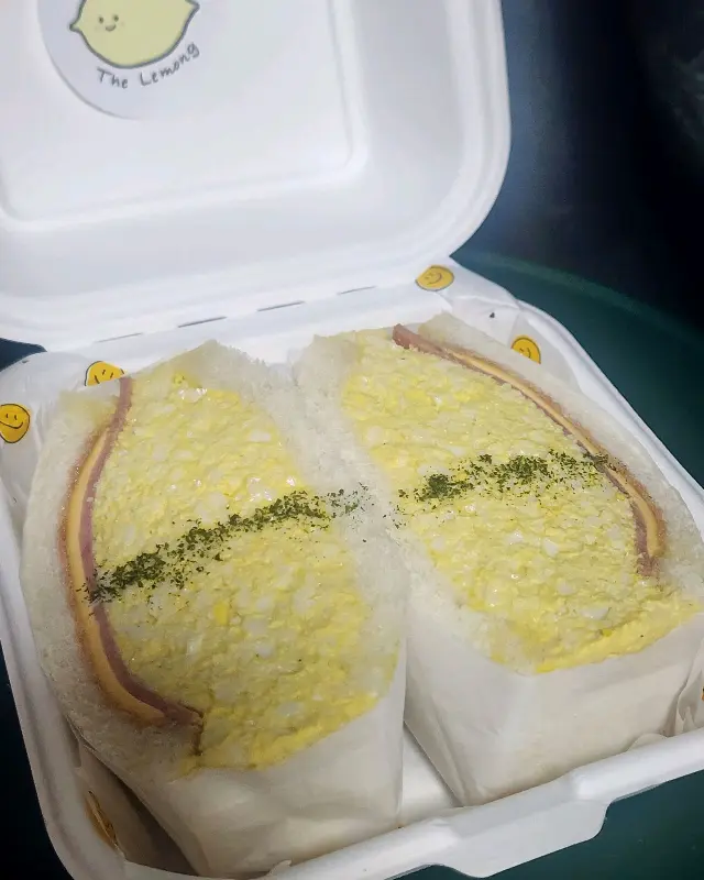 포장된 샌드위치