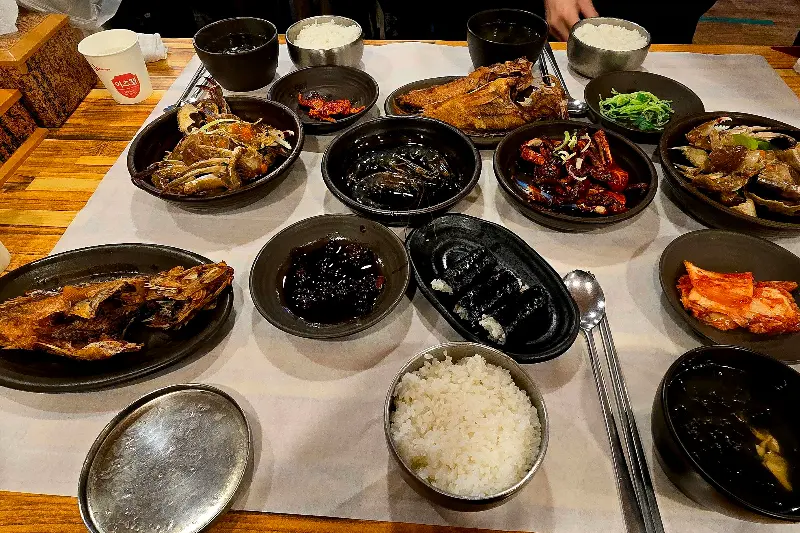 푸짐한 한 상 차림