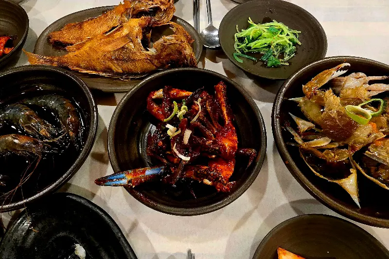 게장, 새우장, 생선구이