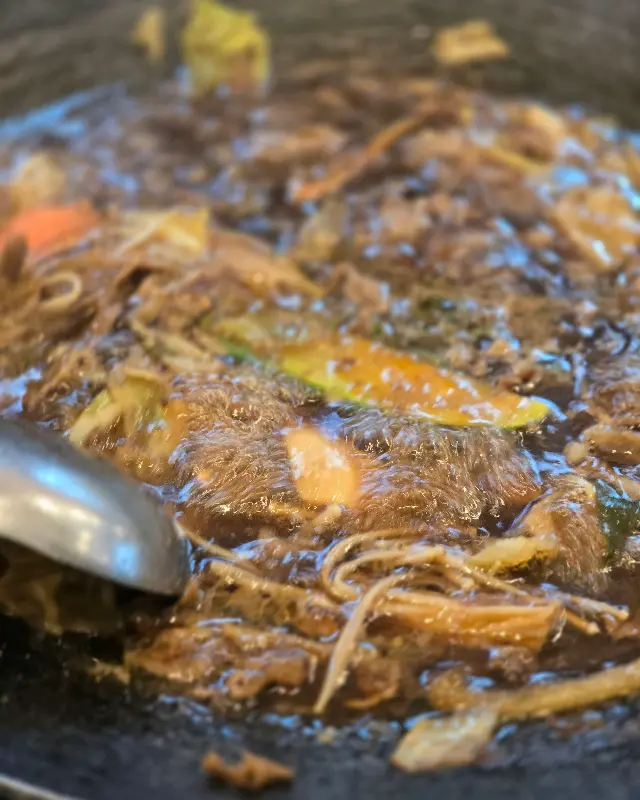 소불고기 육수의 깊은 맛