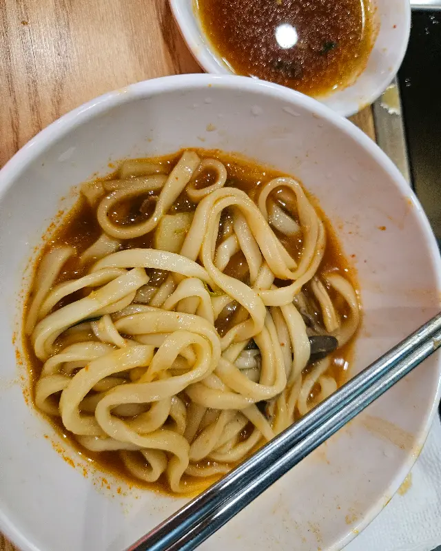 등촌샤브칼국수 칼국수