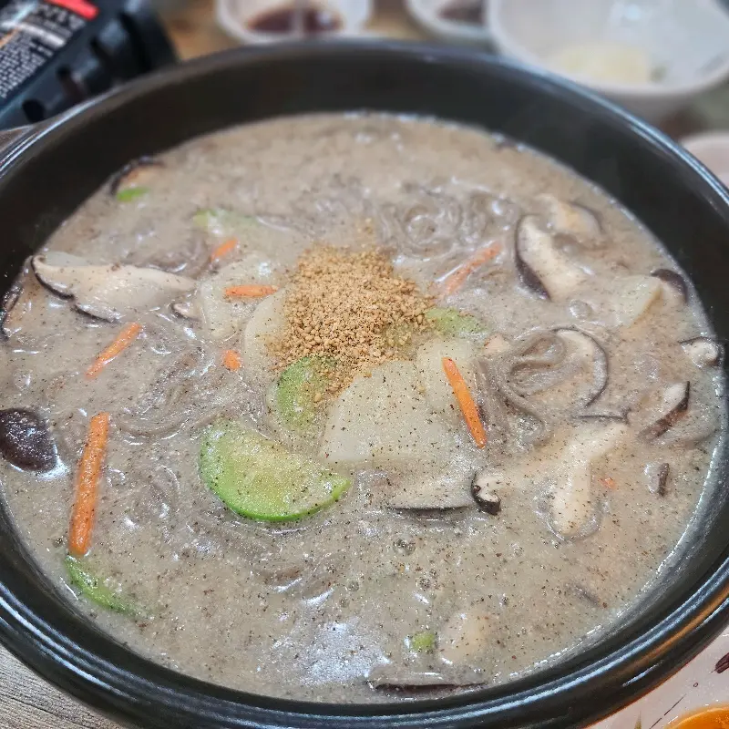 들깨 메밀 칼국수