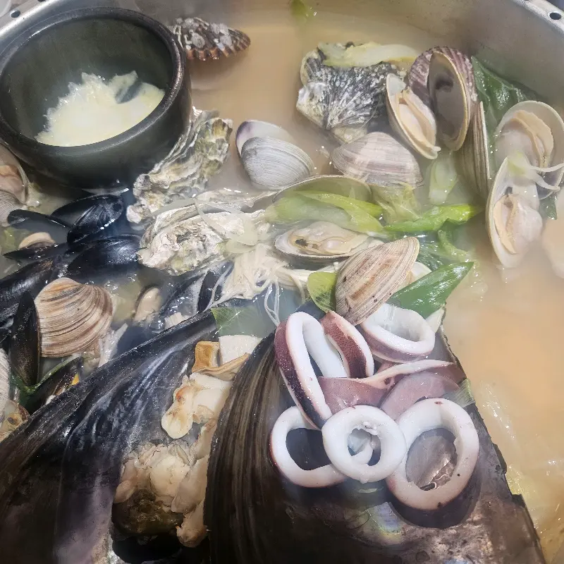 조개전골 비주얼