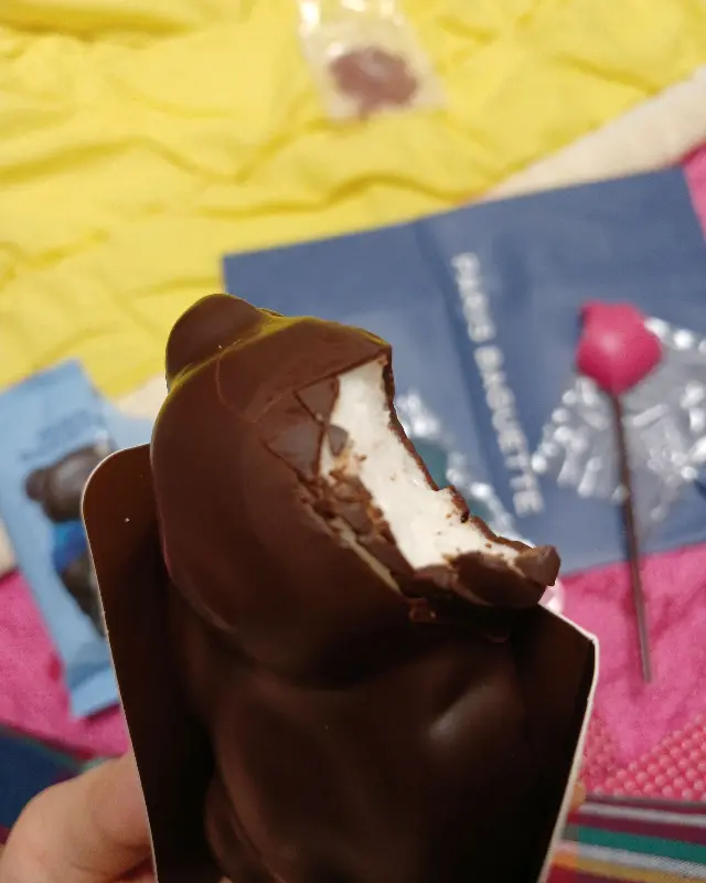 곰돌이 초콜릿 단면