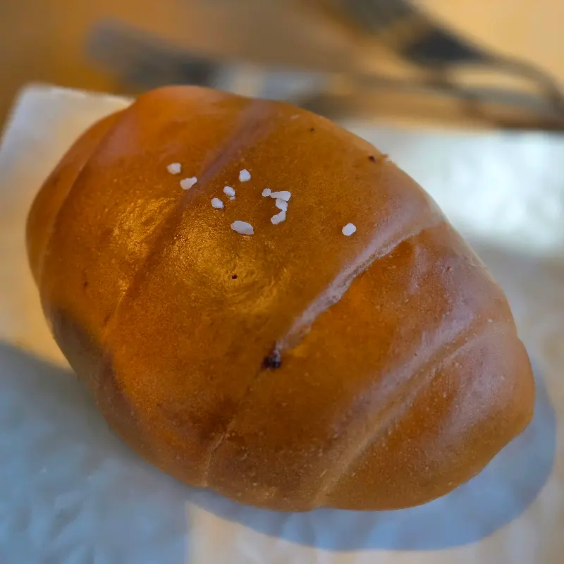 소금빵 클로즈업