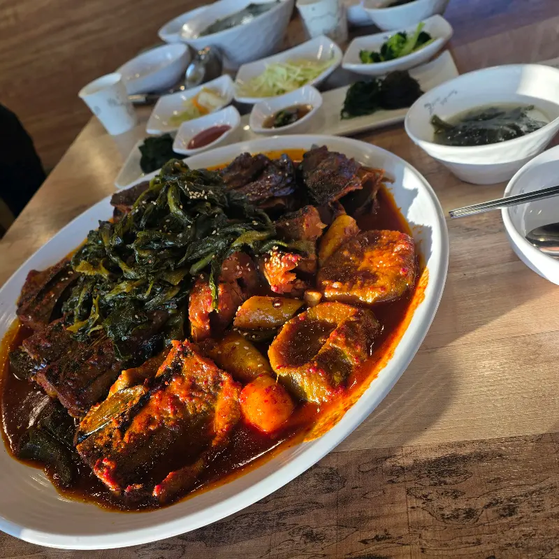 푸짐한 한 상 차림