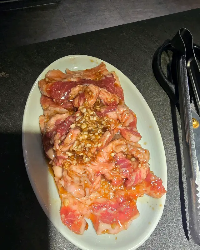 양념에 버무려진 갈매기살