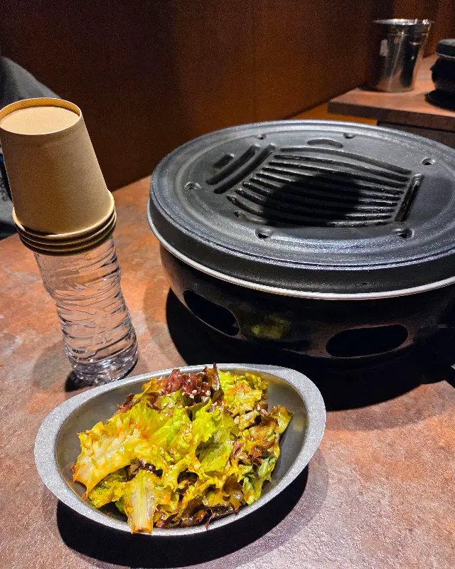 깔끔한 테이블 세팅