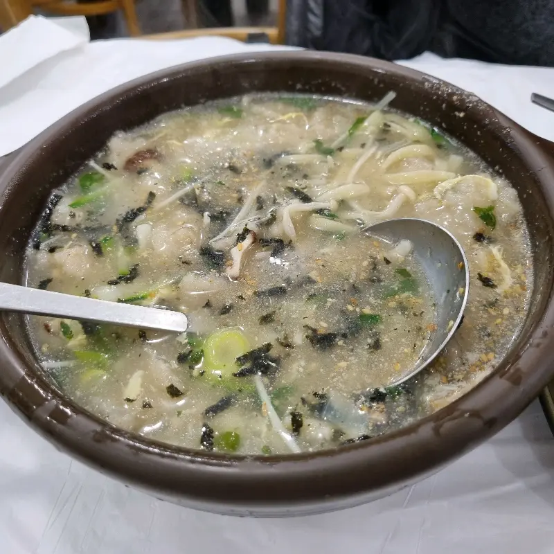 옹심이 전체 사진