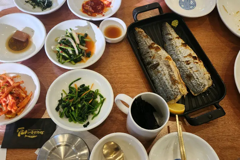 정갈한 한 상 차림