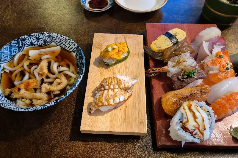 따뜻한 미니 우동