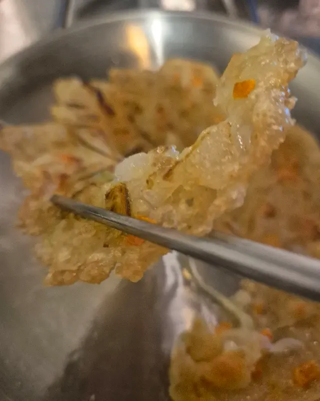 겉바속촉 김치전