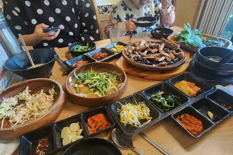 푸짐한 한 상 차림