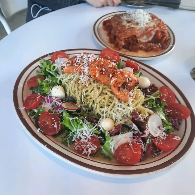 카페 메이븐의 라자냐 단면