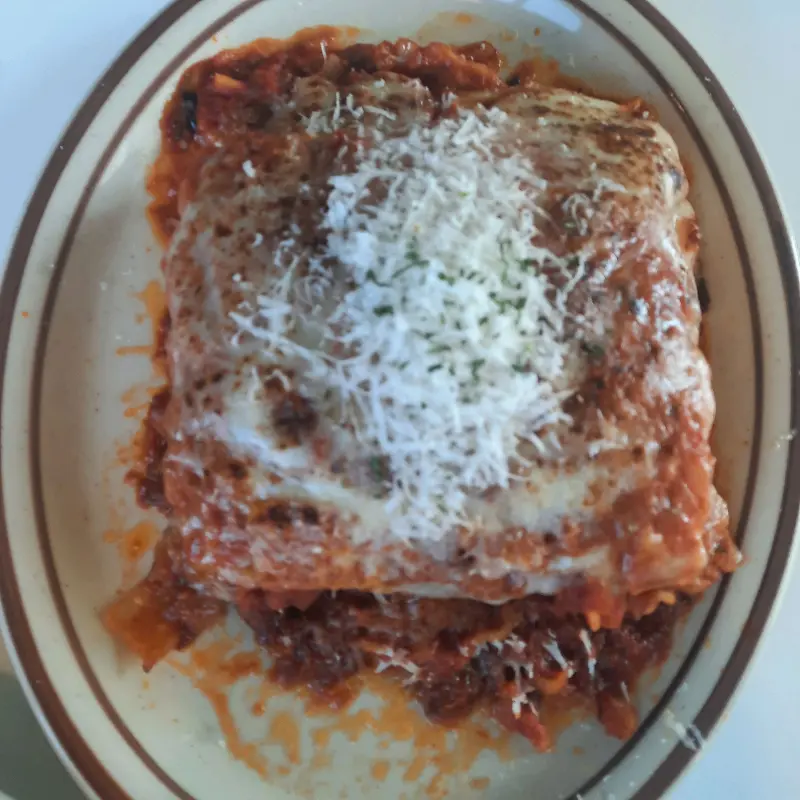 카페 메이븐의 라자냐